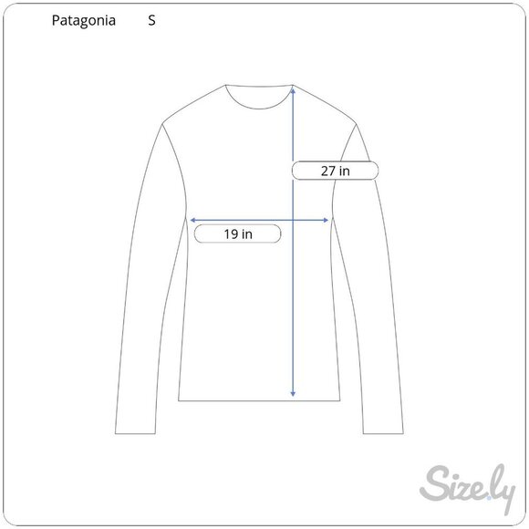 Patagonia Men's Longsleeve Graphic Logo Shirt Size Small - Picture 5 of 5